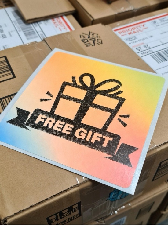 Other - Free Gift Stickers 100ct.